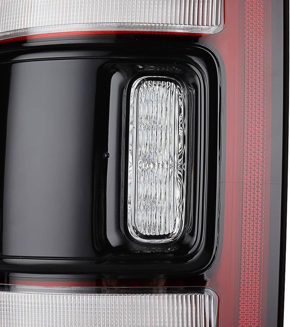 Bethesda Industrial 2x Black Bezel LED Tail Lights w/Blind Spot For 2019-2024 Dodge RAM 2500 3500