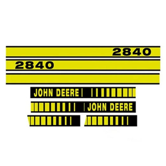 Bethesda Industrial 2840 Hood Decal fits John Deere 2840 JD2840