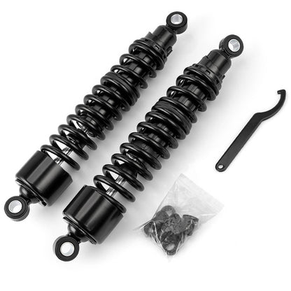 Bethesda Industrial 15" Adjustable Rear Shocks Absorbers For Harley Road King Electra Street Glide