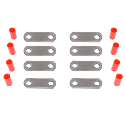 Bethesda Industrial Springs Tandem For 1 3/4" wide Leaf Springs Trailer Axle Suspension Shackle Kit