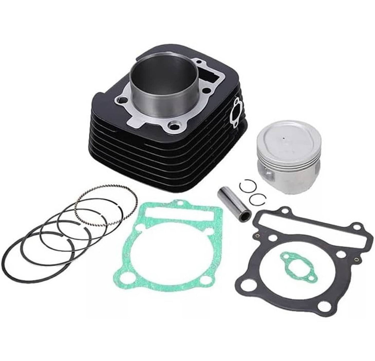 Bethesda Industrial Cylinder Piston Gasket Top End Rebuild Kit For 1987-2004 Yamaha Warrior YFM350