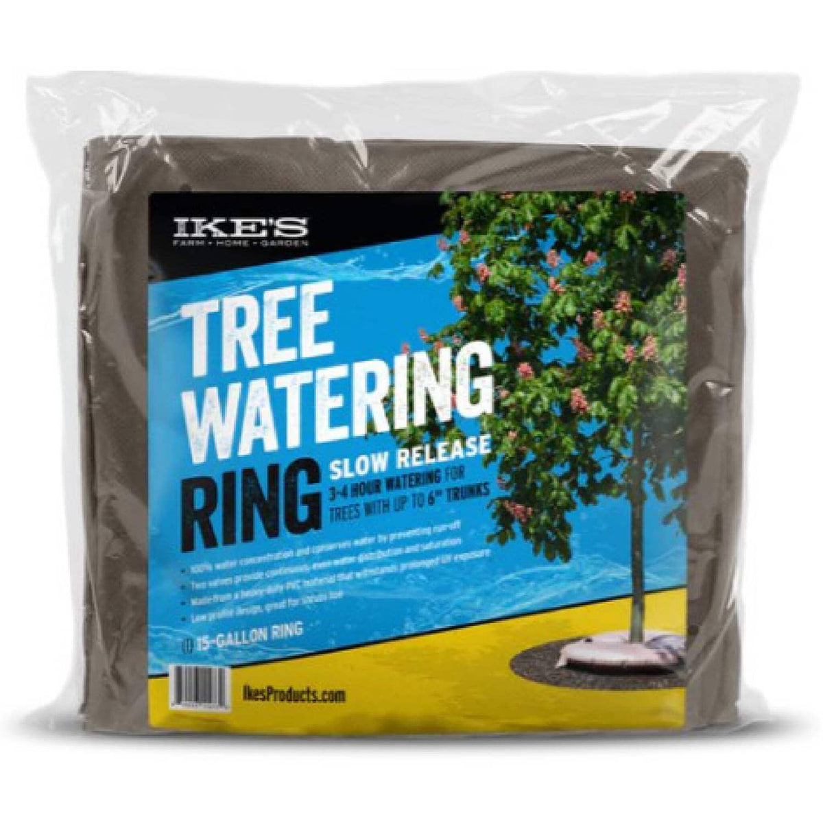 Bethesda Industrial IKE'S Tree Watering Ring 15 Gallon Fits 6-inch Diameter Trees
