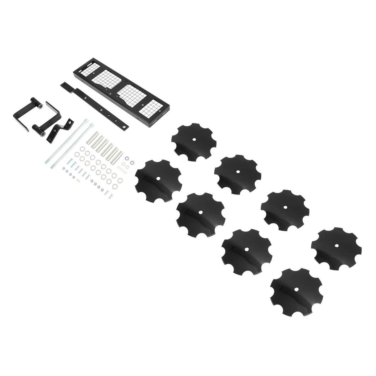 Bethesda Industrial Rear Disc Harrow 11" Steel Tow For Universal Tractor Sleeve Hitch Attachment