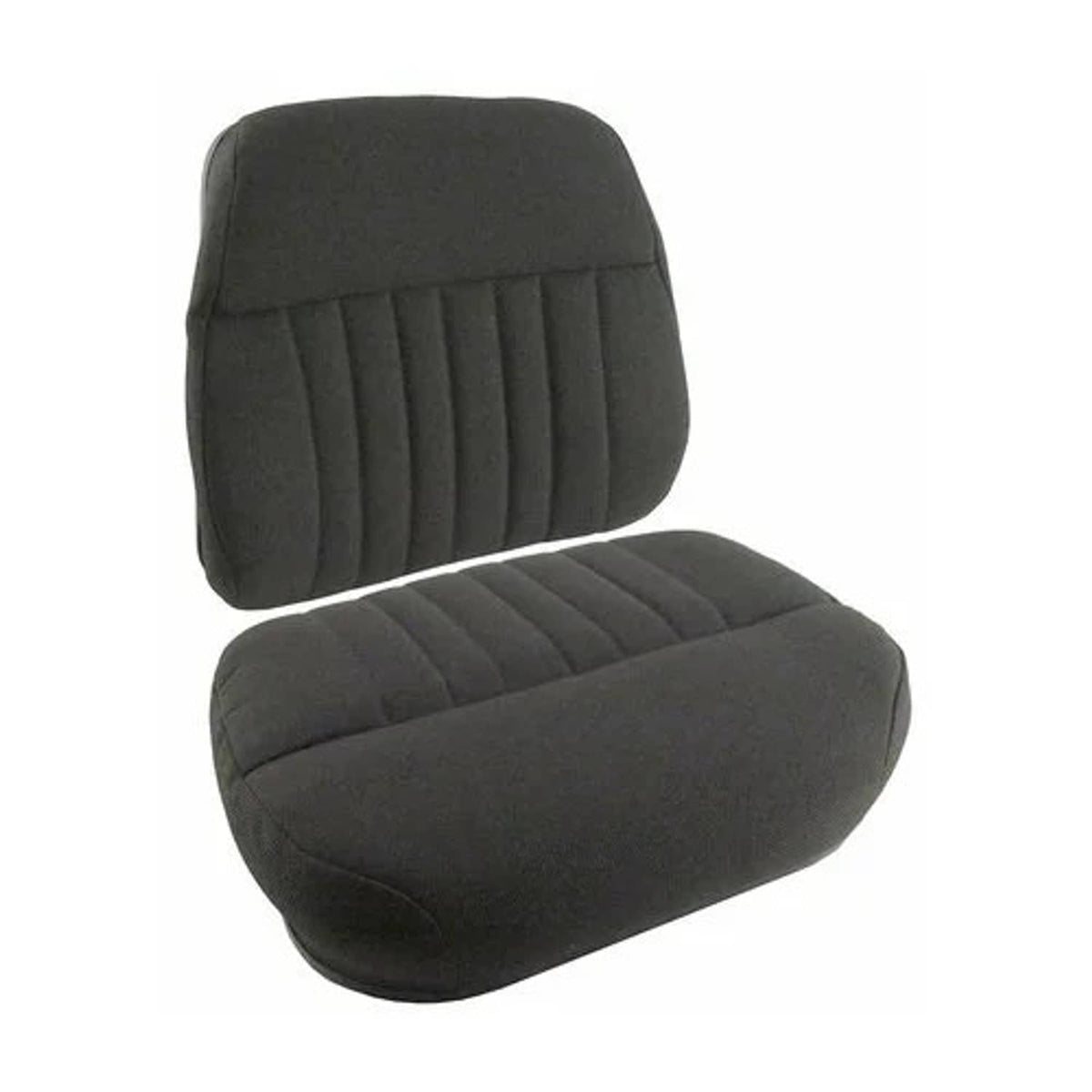 Bethesda Industrial Cushion Set - Fabric Black 2 Pieces fits Case fits International