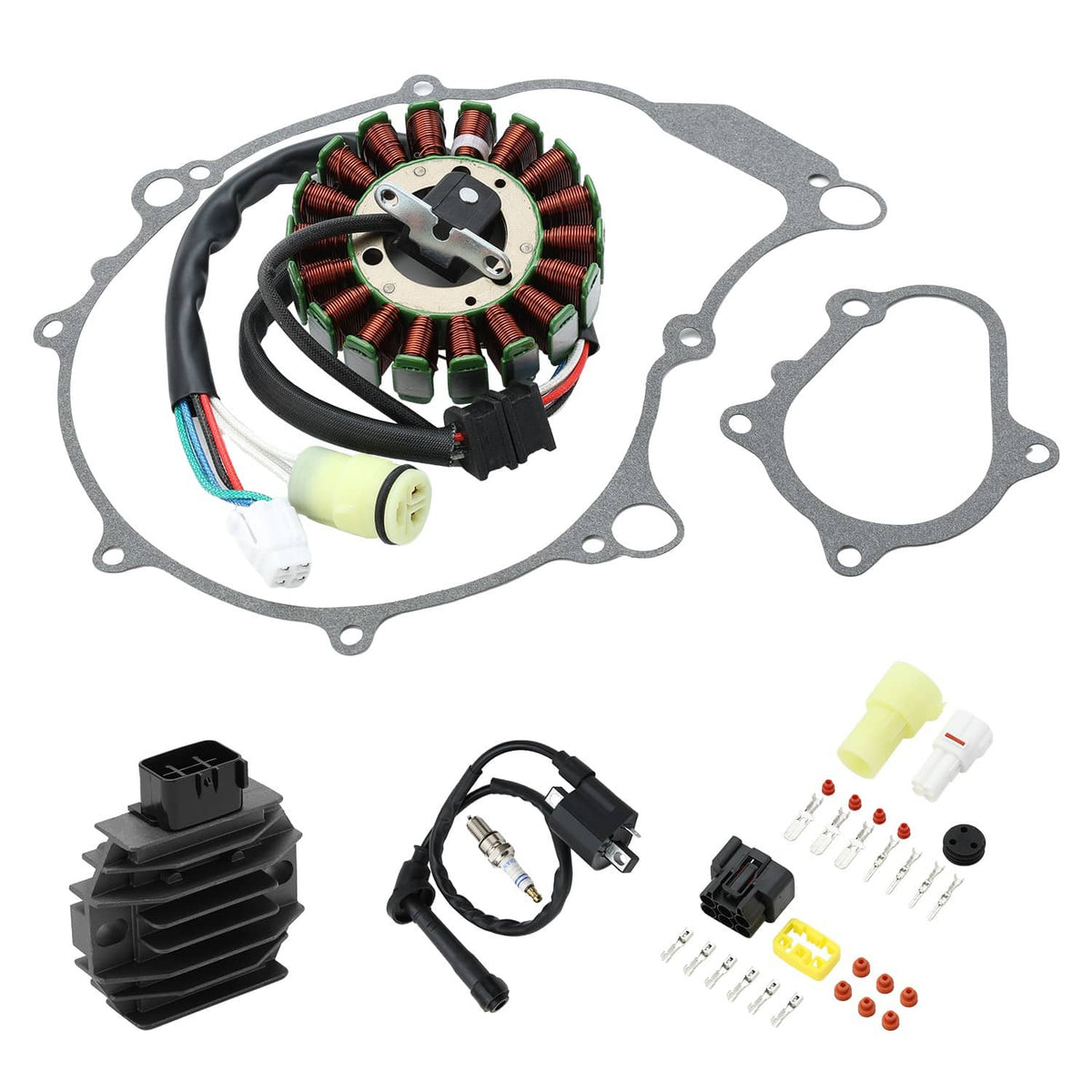 Bethesda Industrial Stator Rectifier & Ignition Coil Gasket For Yamaha Raptor 660R YFM660R 2001-2005