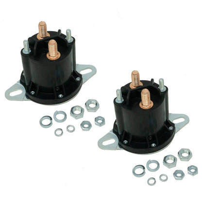 Bethesda Industrial 2PK Relay Solenoid for Western 56131K Buyers SAM 1306310 4 Post with Hardware