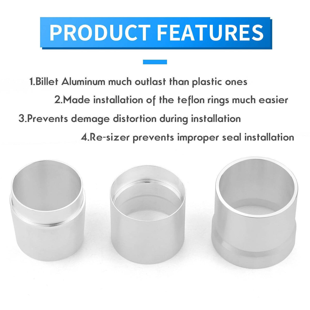 Bethesda Industrial Stator Shaft Teflon Seal Installer/Resizer Transmission Tool For GM 700-R4 4L60E