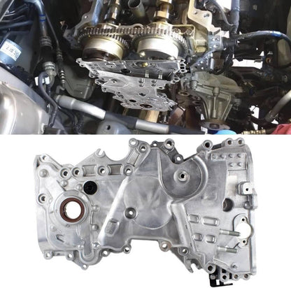 Bethesda Industrial Silver Engine Oil Pump Timing Chain Cover Fit for 2017-2020 Hyundai Elantra 2.0L