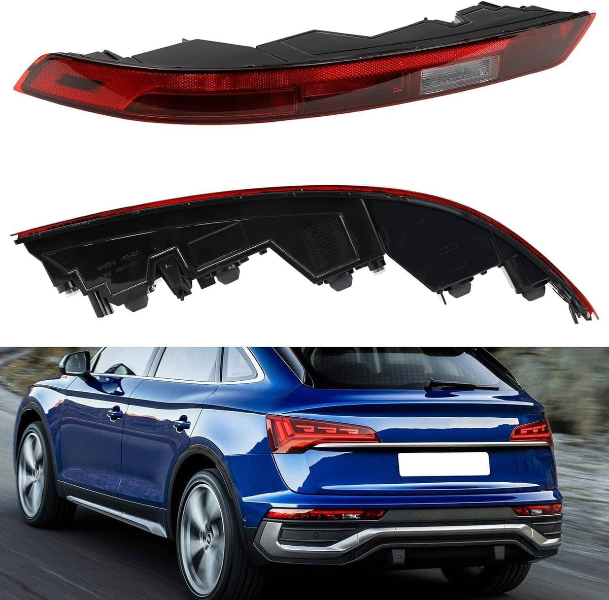 Bethesda Industrial Rear Right Bumper Lower Tail Light Brake Stop Lamp 80A945070A For Audi Q5 18-21