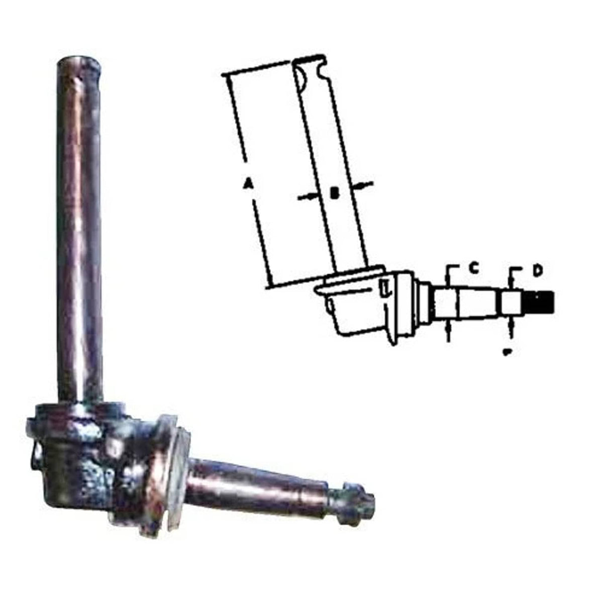 Bethesda Industrial Spindle - Right Hand fits International B275 B414 354 364 434 3043865R1