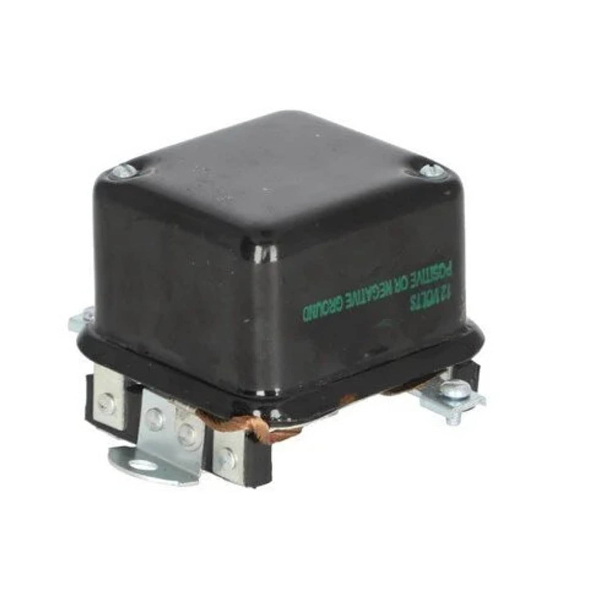 Bethesda Industrial Voltage Regulator - 12 Volt Generators - 4 Terminal - Flat Mount
