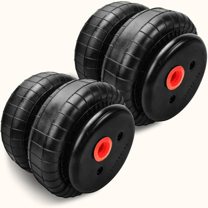 Bethesda Industrial Set of 2 Air Ride Suspension Bag Standard 2500 lb 1/2"npt Single Port Universal