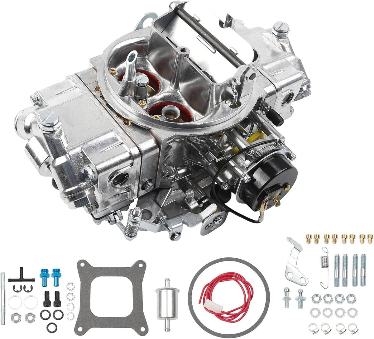 Bethesda Industrial 4 Barrel For 650 CFM Holley Brawler Double-Pumper Carburetor Electric Choke