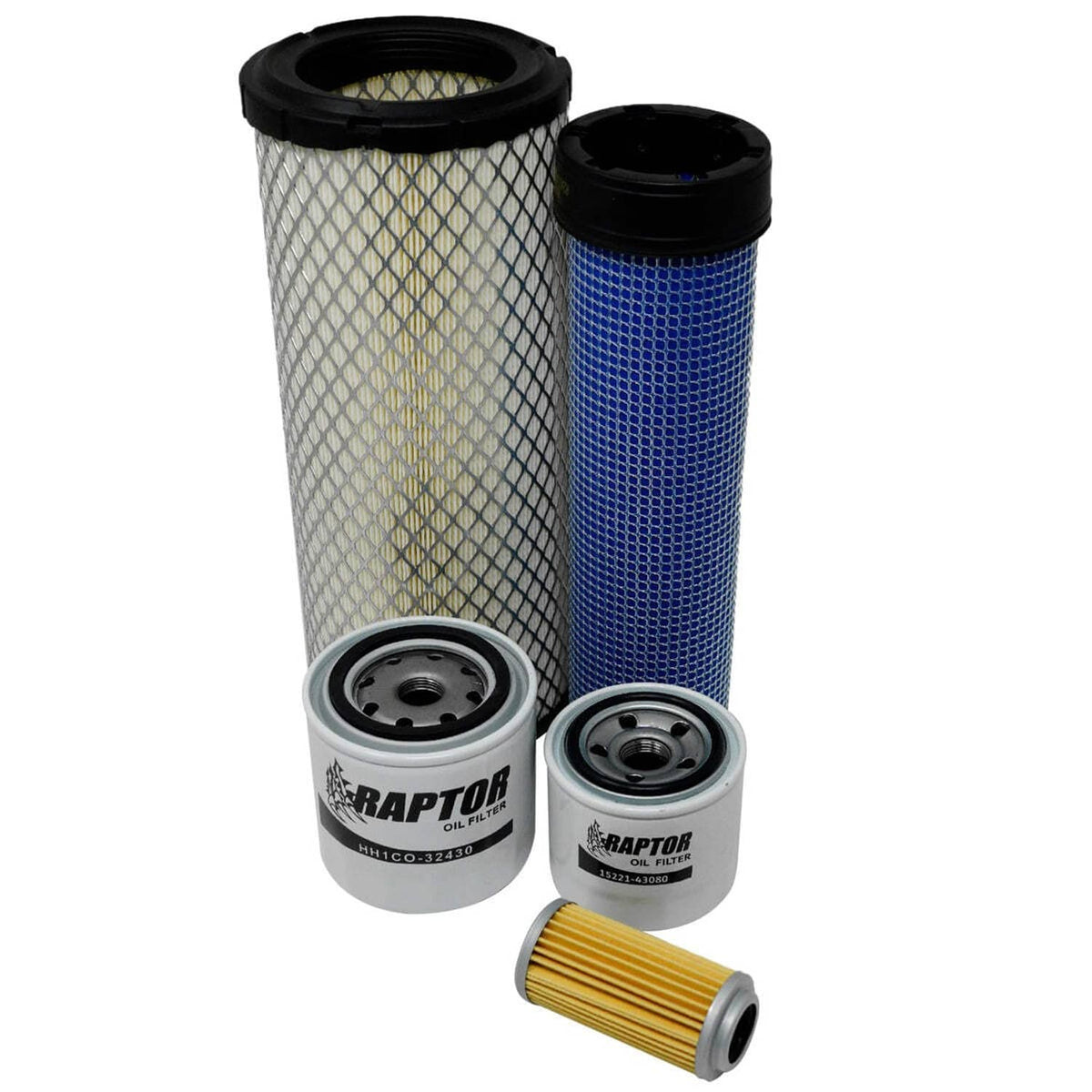Bethesda Industrial Filter Kit for Kubota KX057-4 with V2607-DI-E3 Engines RD45242280 R141164930