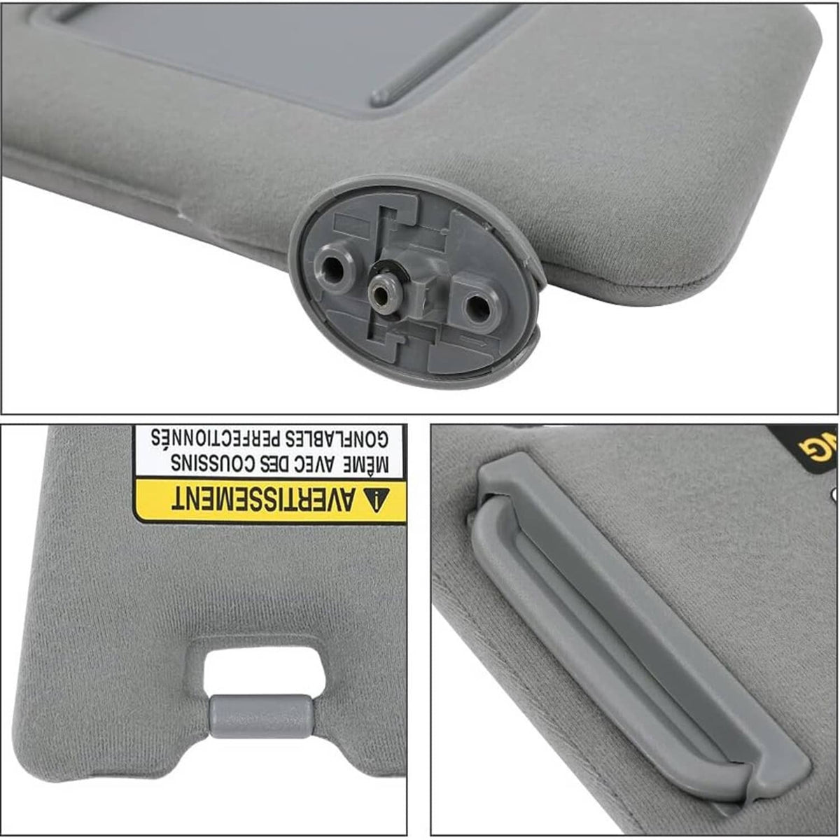 Bethesda Industrial New Pair Sun Visor Set LH Driver & RH Passenger Side For 2005-2015 Toyota Tacoma