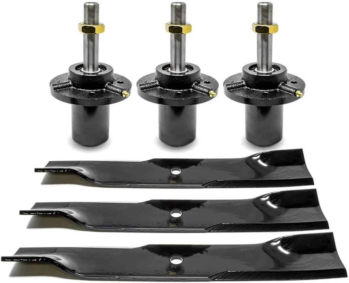 Bethesda Industrial Spindle Blade Kit for Dixie Chopper 50 60 Inch Deck Classic 2550 2750HP 300442