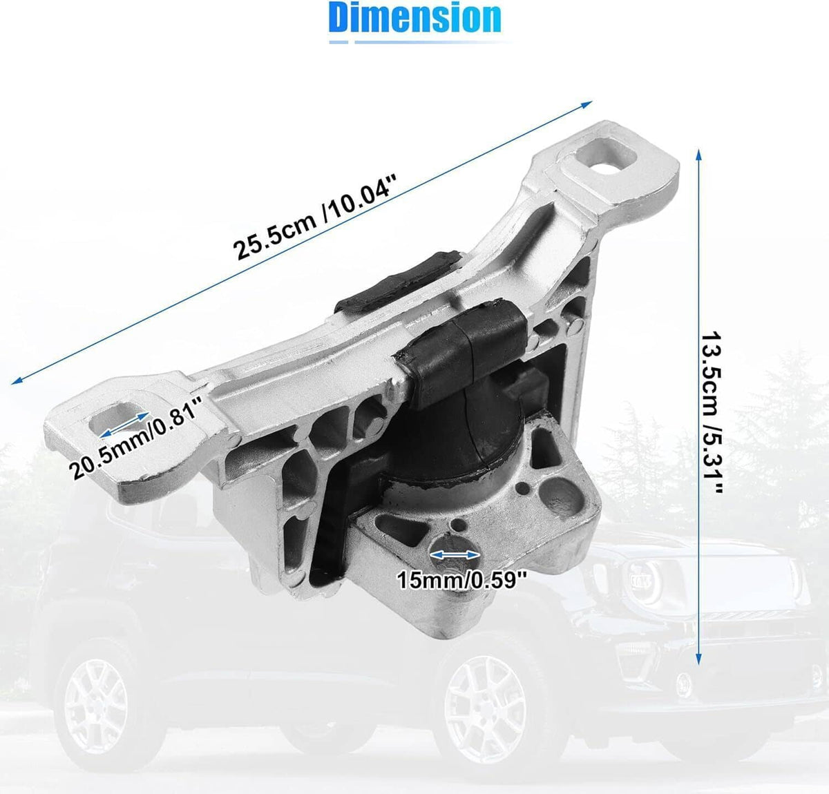 Bethesda Industrial New Front Engine Motor Mount for Ford Focus 2.0L 2012-2018 AV6Z6038A A5646