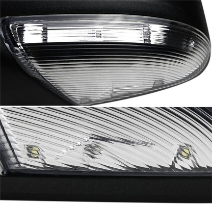 Bethesda Industrial Left / Driver Manual Fold+Heated+Temp Sensor Mirror For 2013-2019 Dodge Ram 1500