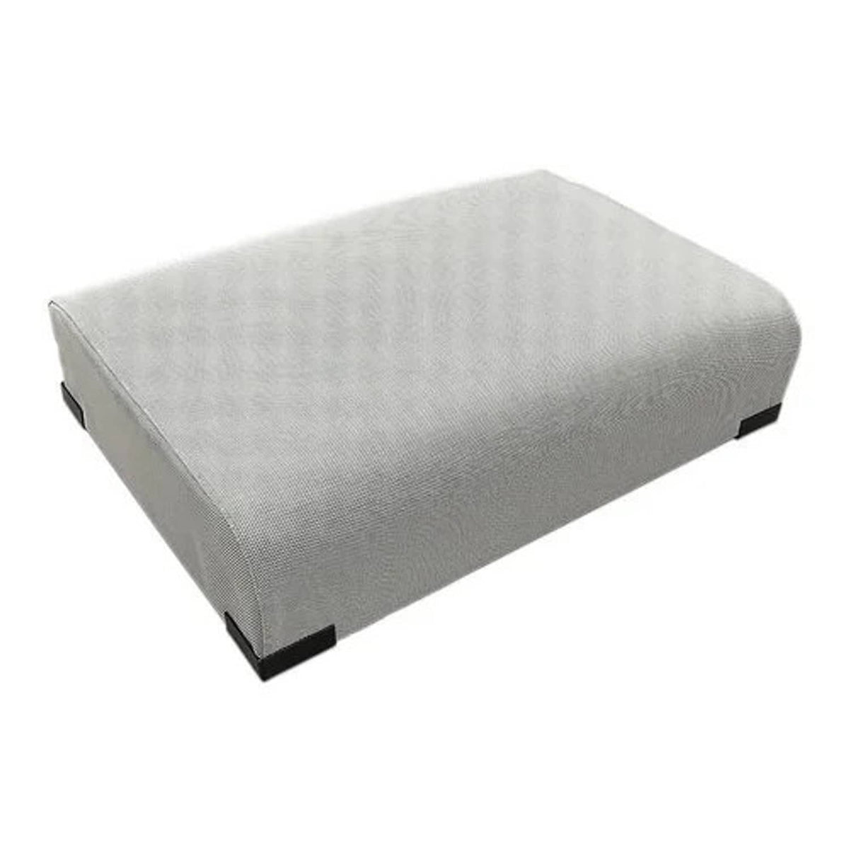 Bethesda Industrial Seat Cushion - Fabric Silver/Gray Wood Backed fits International 350 363220R91