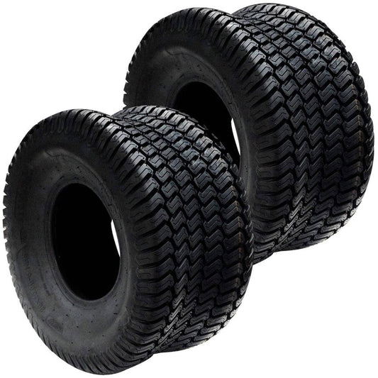 Bethesda Industrial (2) 20x10x8 Tire Wheel Lawn Tractor Riding Mower Tubeless 4 Ply 20x10.0-8