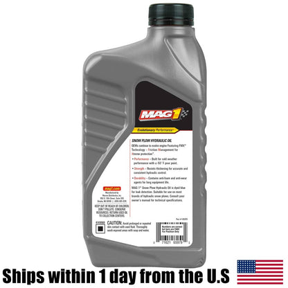 Bethesda Industrial 3 Quart -50° SNOW PLOW Hydraulic OIL Fits MEYER 15134 FISHER 28531 WESTERN 49311