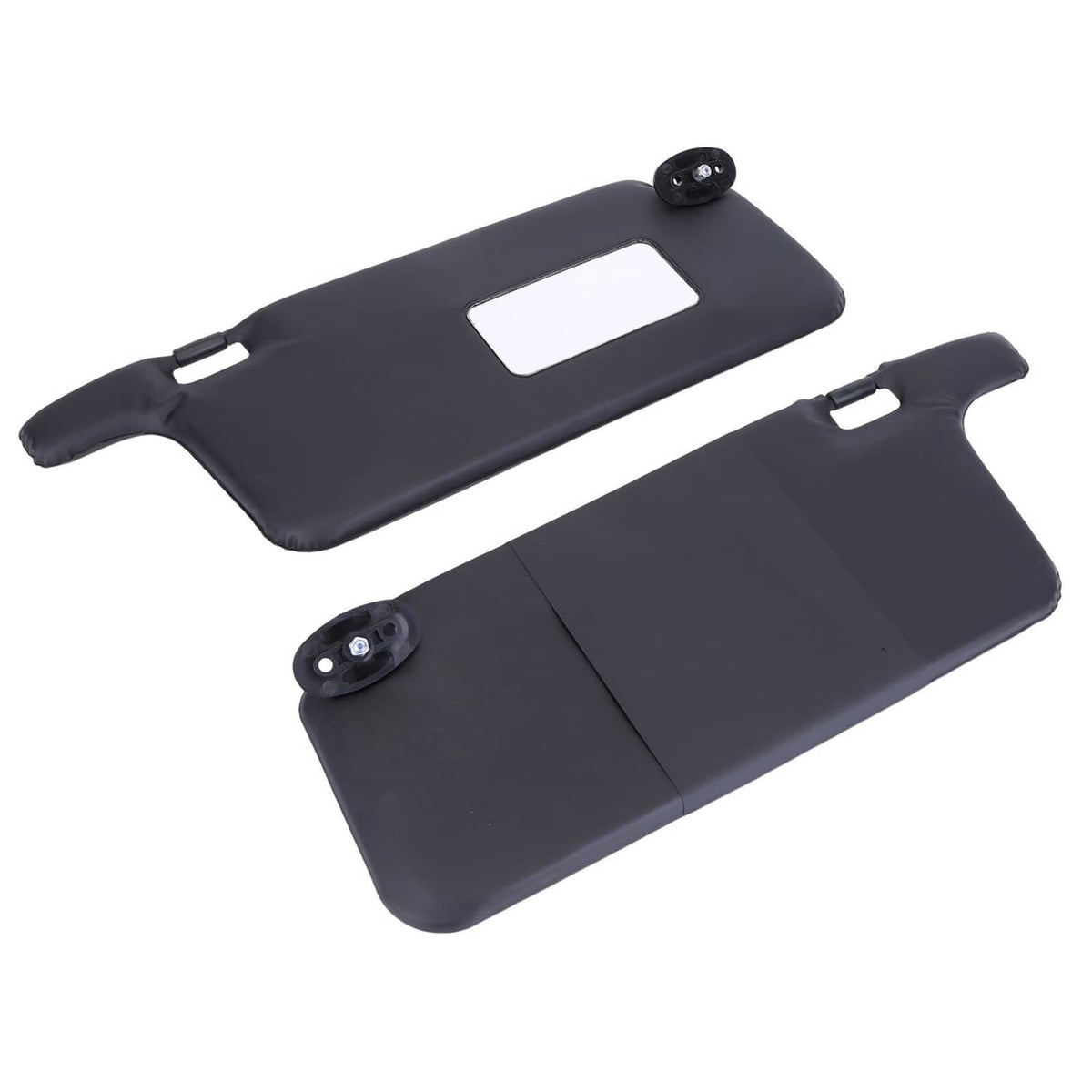 Bethesda Industrial Black Sun Visors Left Driver & Right Passenger Fit For 1996-2001 Honda Civic