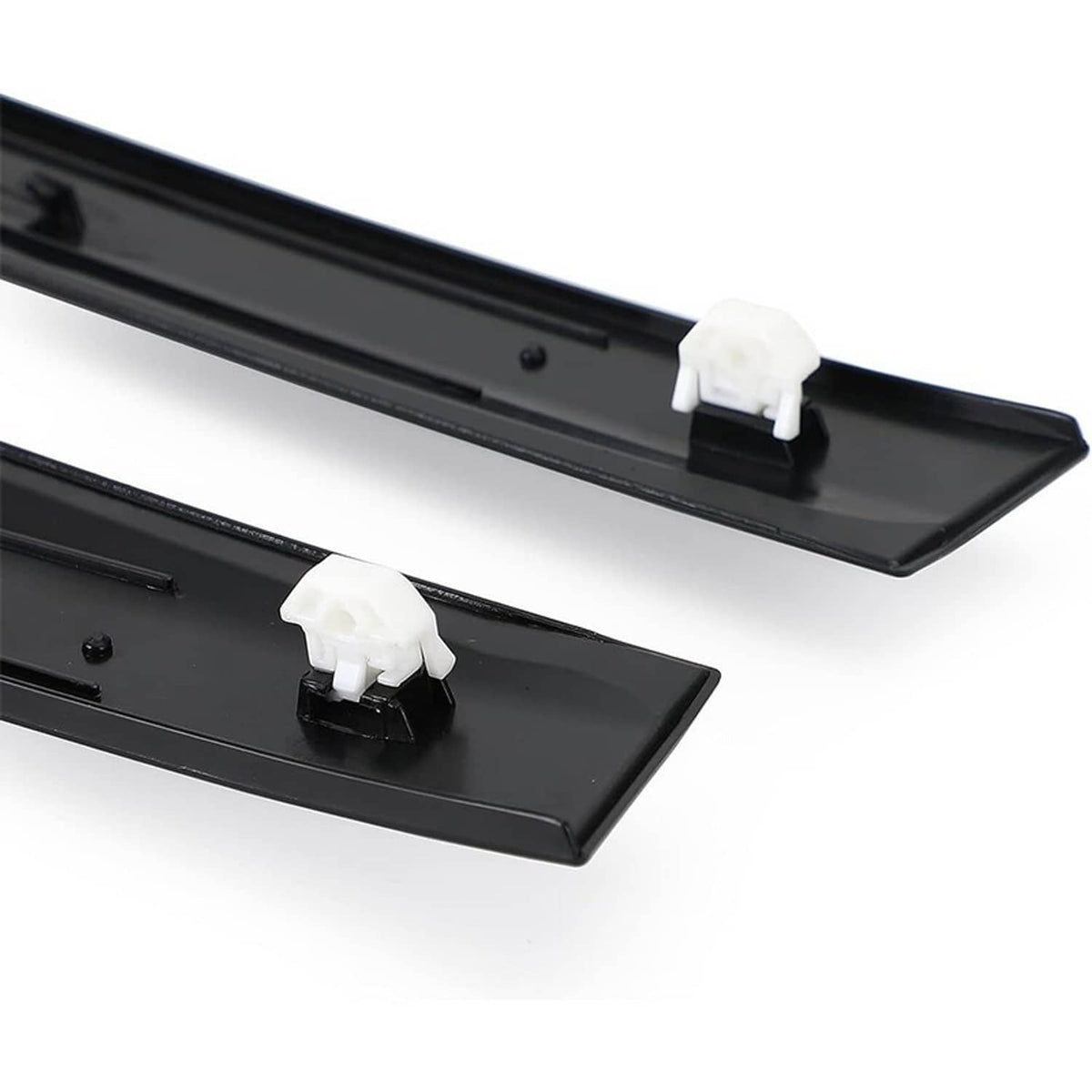 Bethesda Industrial Left & Right Side Window Molding Door Sash Trim For 1992-1995 Honda Civic Black