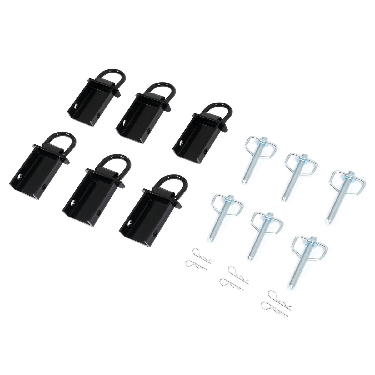 Bethesda Industrial 6PK Heavy-Duty 12,000 Lbs Removable D-Ring Stake Pocket For Flatbed/Trailers