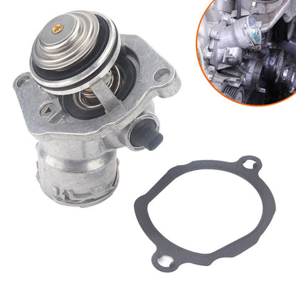 Bethesda Industrial Engine Coolant Thermostat Assembly with Sensor For Mercedes C300 C350 E350 ML350