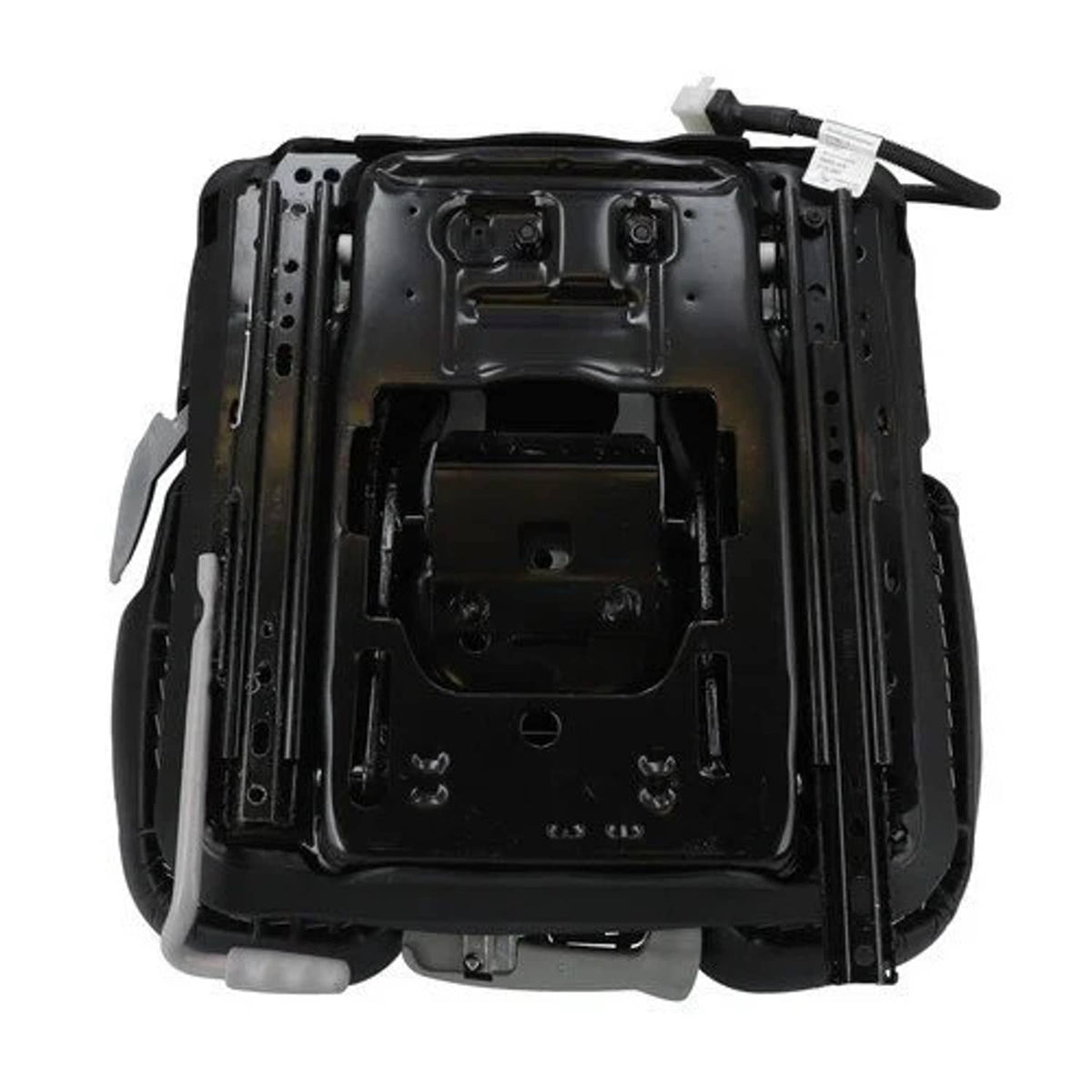 Bethesda Industrial Grammer® Low Back Seat Black Vinyl with Mechanical Suspension