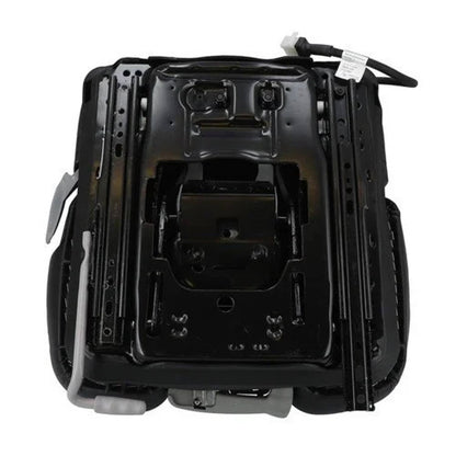 Bethesda Industrial Grammer® Low Back Seat Black Vinyl with Mechanical Suspension