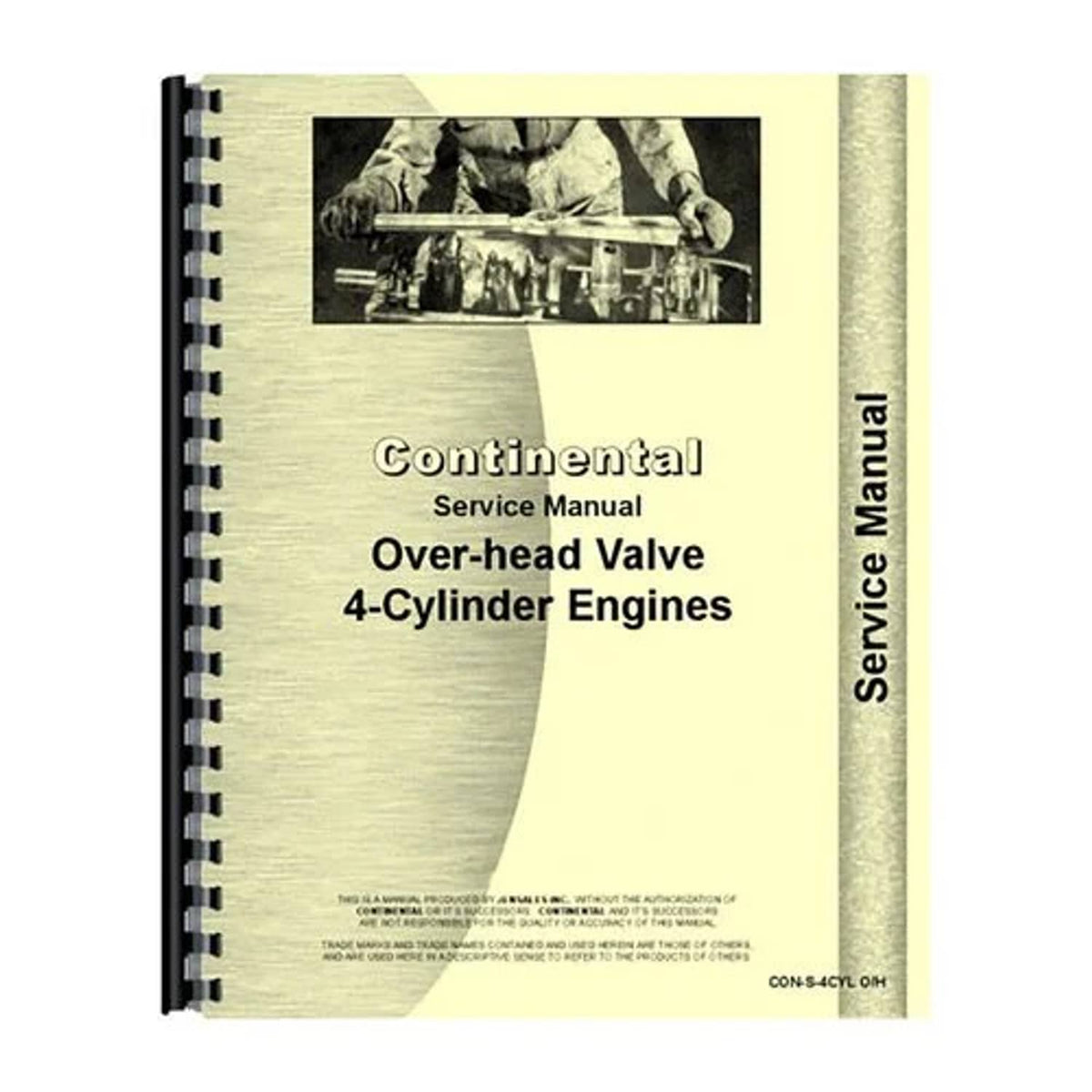 Bethesda Industrial Service Manual fits Continental E201 E223 G157 G193 H260 H277 Z129