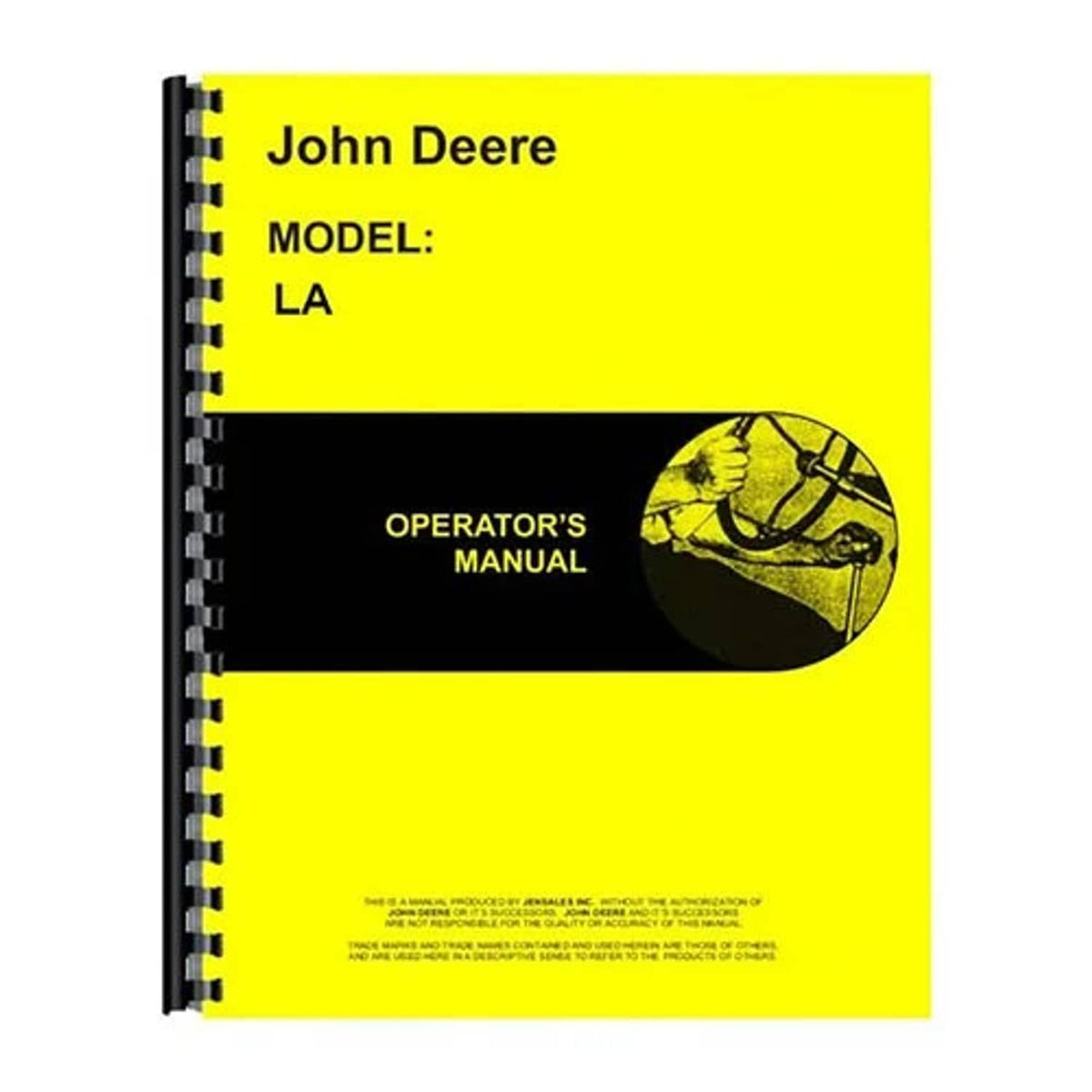 Bethesda Industrial Operator's Manual fits John Deere LA