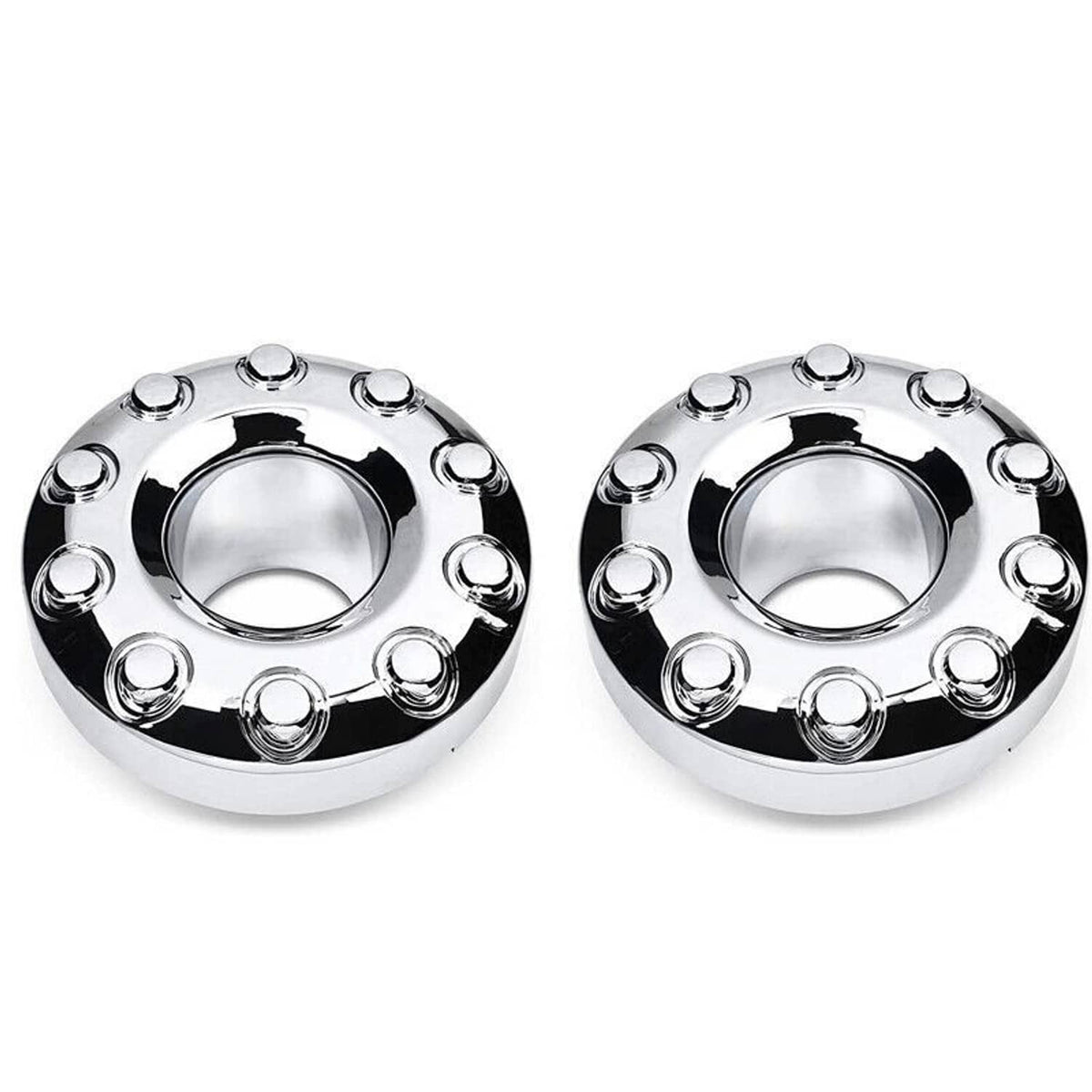 Bethesda Industrial 2Pcs Wheel Center Hub Caps Dually 10 Lug For 2005-2017 Ford F450 F550 Super Duty