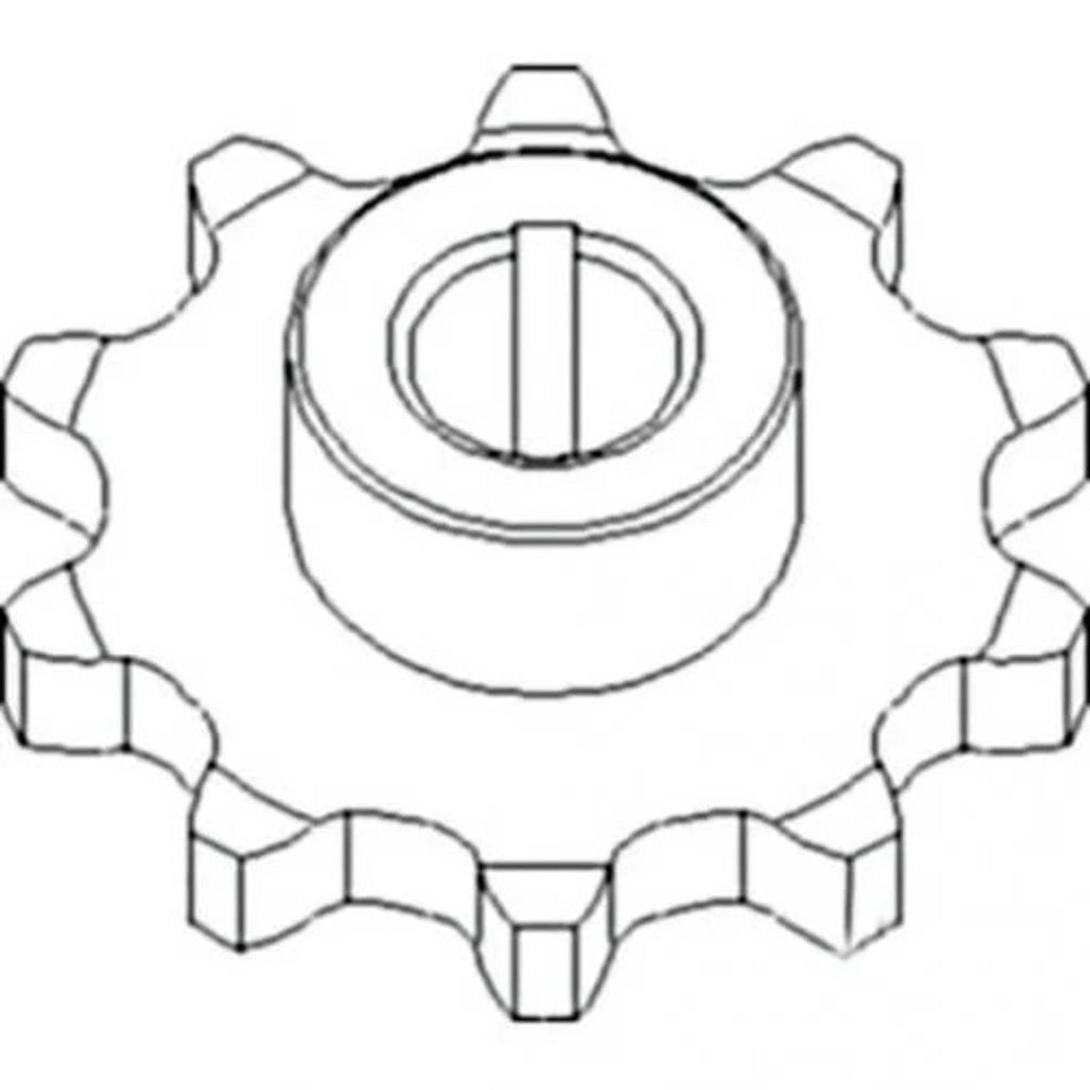 Bethesda Industrial Sprocket - Clean Grain Elevator fits John Deere 9770 9870 H228385