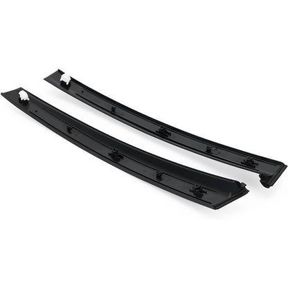 Bethesda Industrial Left & Right Side Window Molding Door Sash Trim For 1992-1995 Honda Civic Black