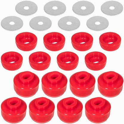 Bethesda Industrial Silicone Body Cab Mount Bushing 7-141 Kit for 1999-2014 Chevy Silverado & Sierra