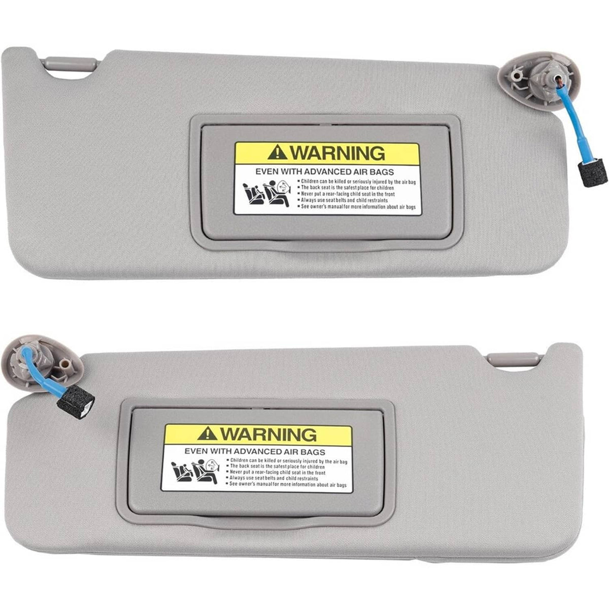 Bethesda Industrial 2Pcs Sun Visor w/LED Light Mirror For 2008-2017 Honda Accord 83280-TA5-A51ZA