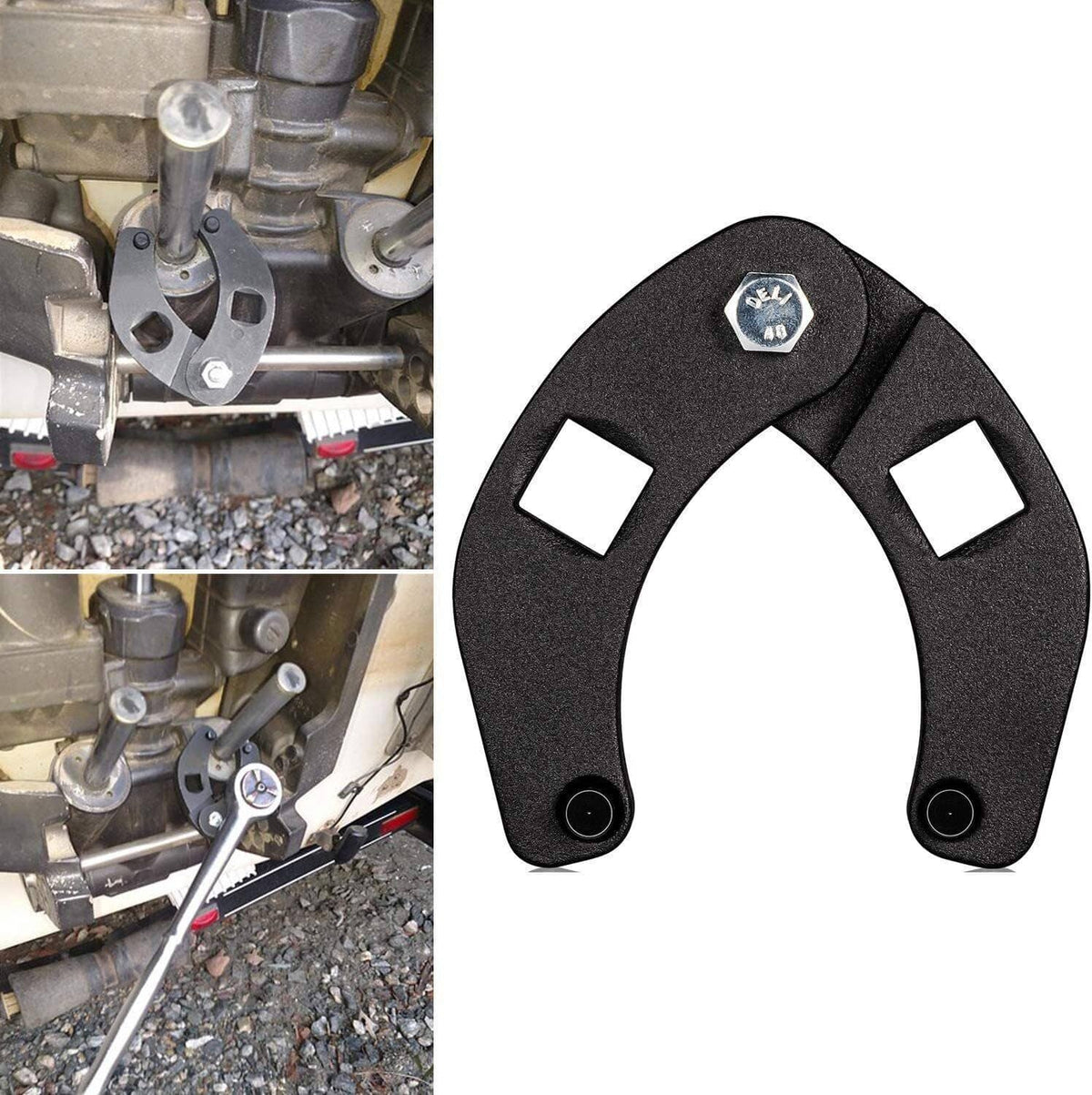 Bethesda Industrial Adjustable Gland Nut Wrench 1266 + 7463 Spanner Tool Set for Hydraulic Cylinder