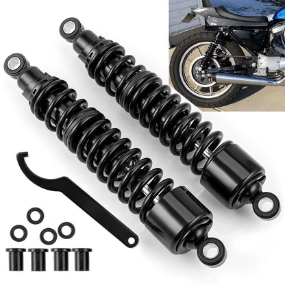 Bethesda Industrial 15" Adjustable Rear Shocks Absorbers For Harley Road King Electra Street Glide