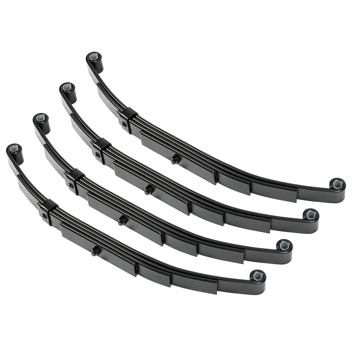 Bethesda Industrial Tandem Trailer Axle Suspension Kit U-bolt Hanger Kit 4 Leaf Springs Equalizer