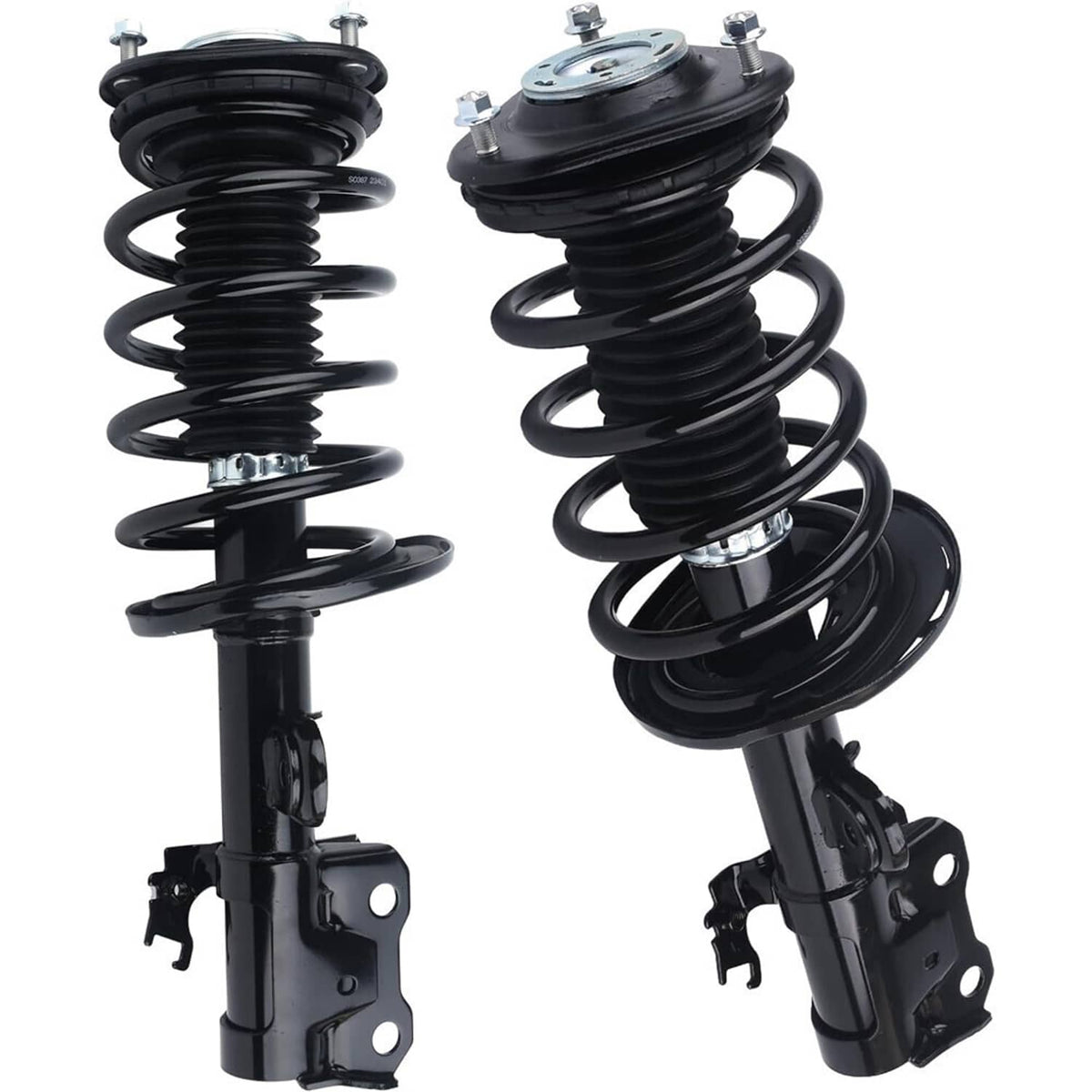Bethesda Industrial Set Front Complete Struts Shocks & Coil Springs For 2010-2015 Toyota Prius 1.8L