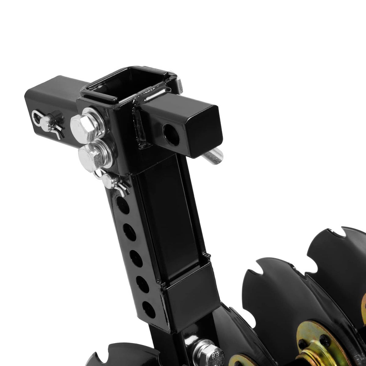 Bethesda Industrial 20" Notched Disc Harrow Plow Attachment for ATV UTV W/ 6 X Concave 2" Receiver