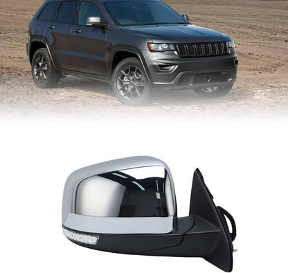 Bethesda Industrial Passenger Side Manual Fold Mirror Blind Spot For Jeep Grand Cherokee 2011-2022