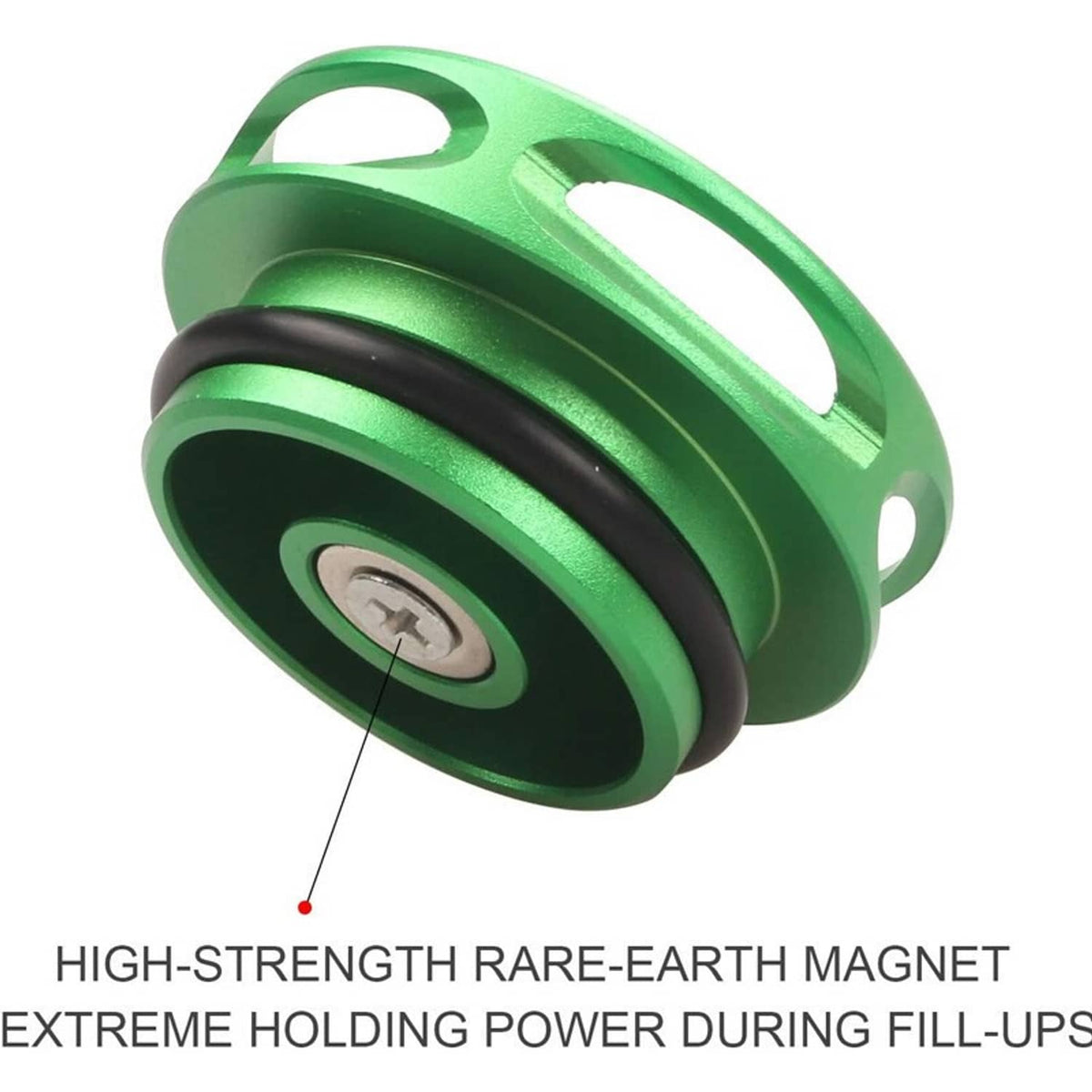 Bethesda Industrial Magnetic Diesel Fuel Cap Aluminum For 2013-2018 Ram 1500 2500 3500
