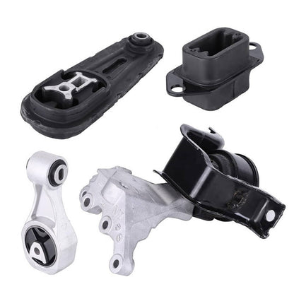 Bethesda Industrial 4Pcs Engine Motor w/ Trans Mount Set For 2013-2019 Nissan Sentra 1.8L Auto