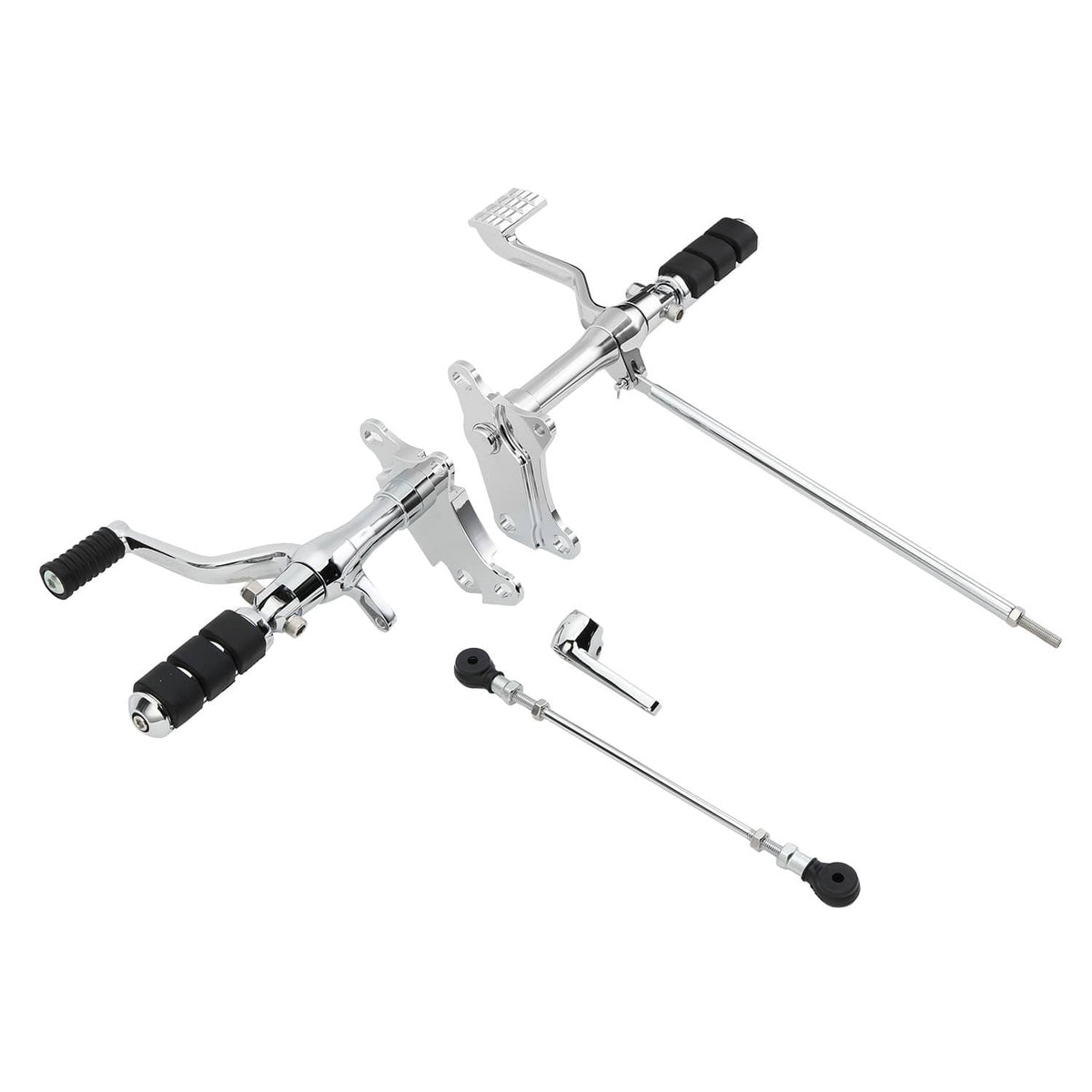 Bethesda Industrial Forward Controls Pegs Levers Linkage Kit For Harley Sportster 883 1200 91-03