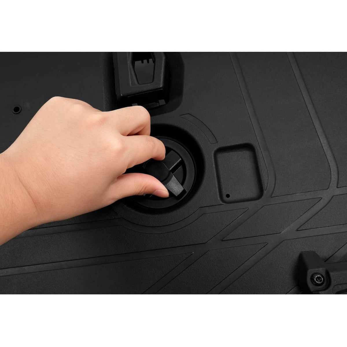 Bethesda Industrial For Sea-Doo Explorer Pro model LinQ Cargo Rack Rear #295101015 Textured