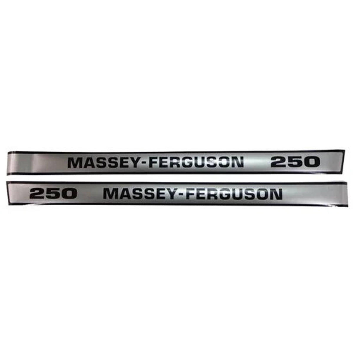 Bethesda Industrial 250 Hood Decal Set Mylar fits Massey Ferguson 250